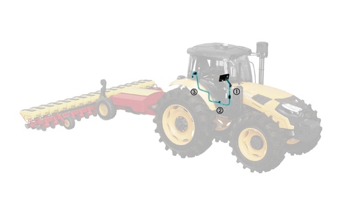 [900281030Q0030A] FjDynamics ISOBus Kit - In Cab - IsoBus Ready Tractor - AT2/AT1/AH1