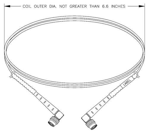 [SMRT-50449] GPS Antenna Cable, 8M, TNC	